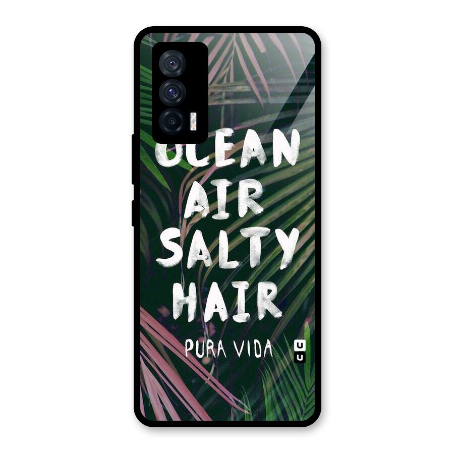 Salty Hair Glass Back Case for Vivo iQOO 7 5G