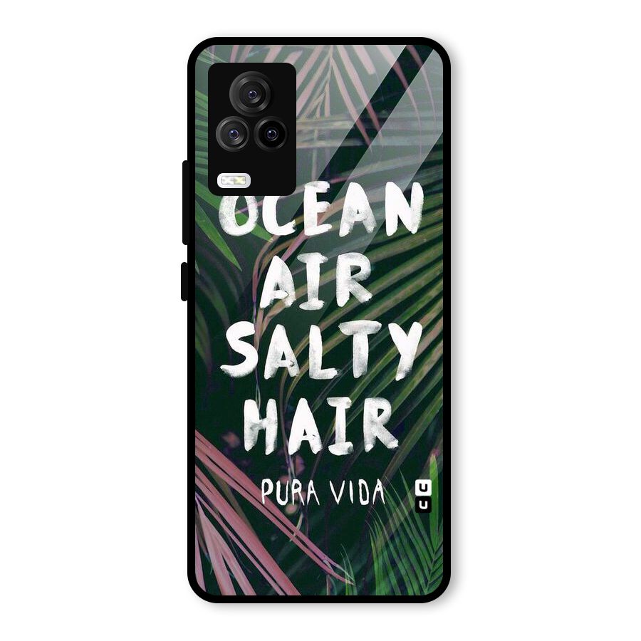 Salty Hair Glass Back Case for Vivo iQOO 7 Legend 5G