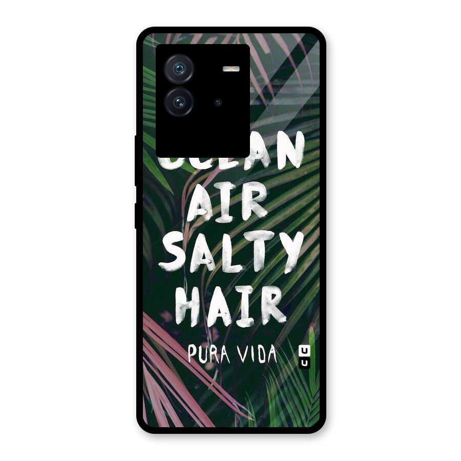 Salty Hair Glass Back Case for Vivo iQOO Neo 6 5G