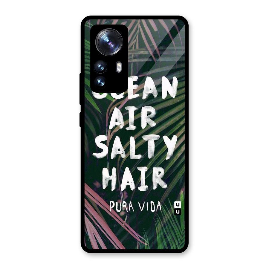 Salty Hair Glass Back Case for Xiaomi 12 Pro