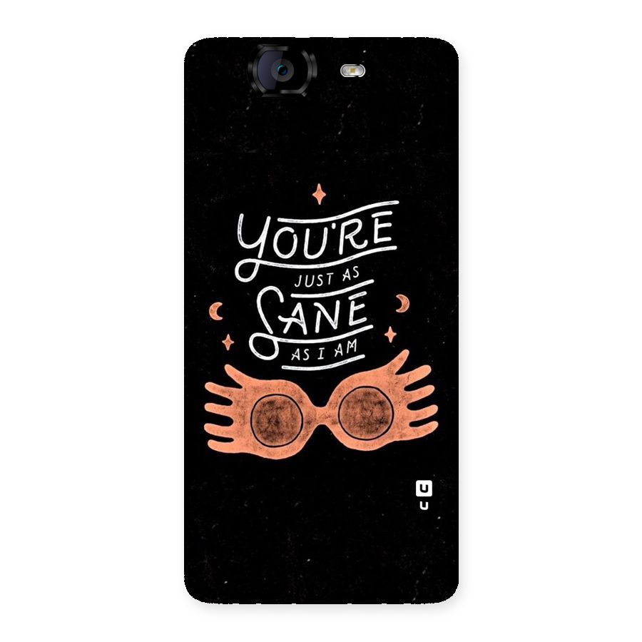 Sane As I Back Case for Canvas Knight A350