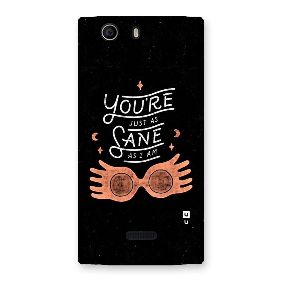 Sane As I Back Case for Canvas Nitro 2 E311