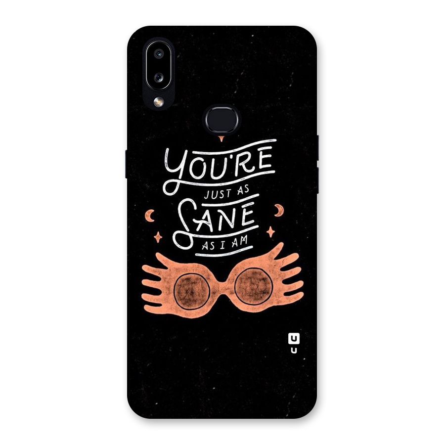 Sane As I Back Case for Galaxy A10s