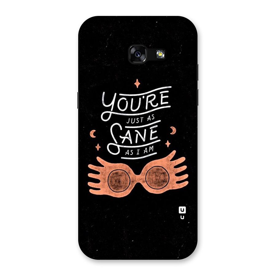 Sane As I Back Case for Galaxy A5 2017