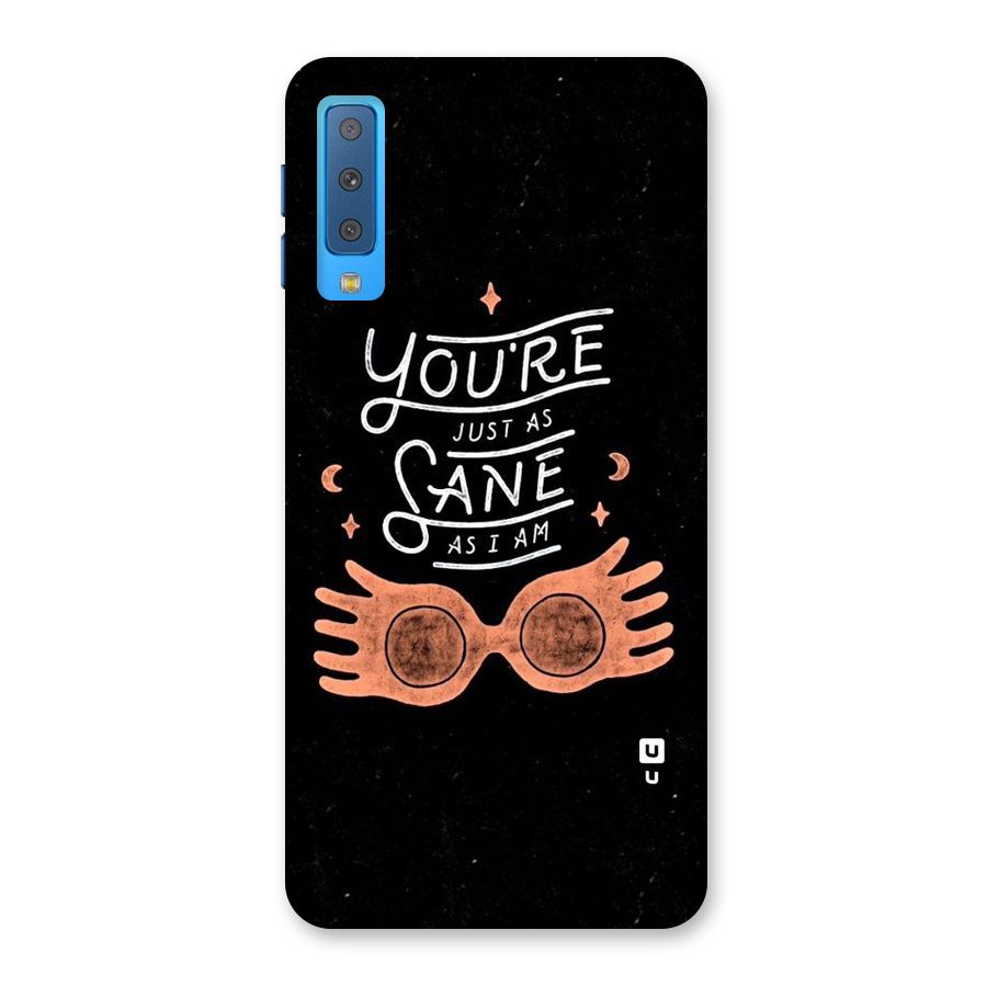Sane As I Back Case for Galaxy A7 (2018)