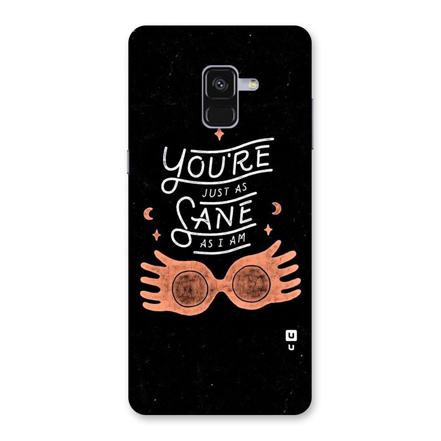 Sane As I Back Case for Galaxy A8 Plus