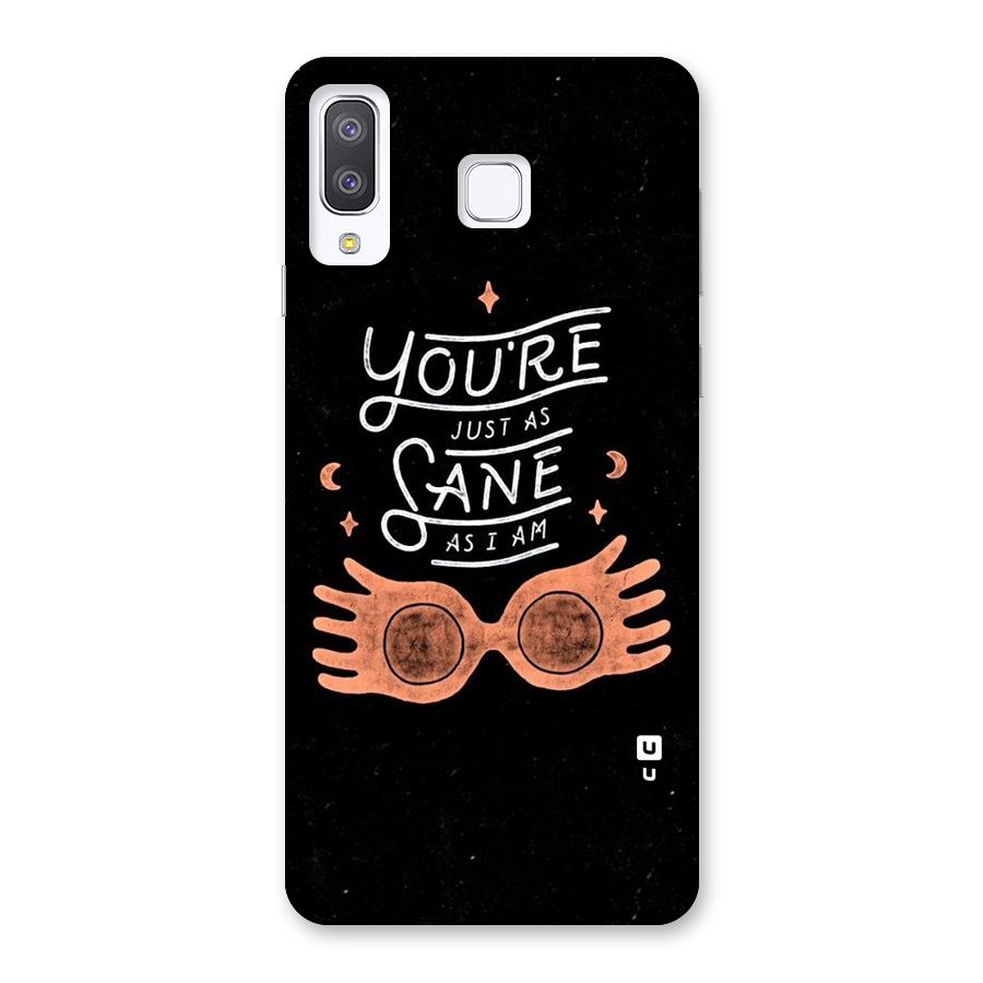 Sane As I Back Case for Galaxy A8 Star