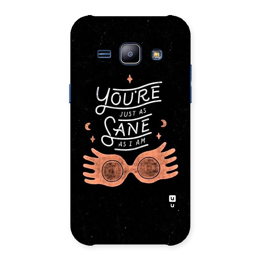 Sane As I Back Case for Galaxy J1