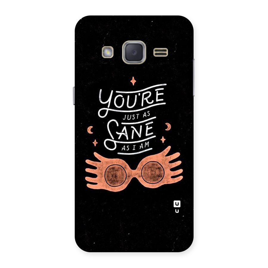 Sane As I Back Case for Galaxy J2