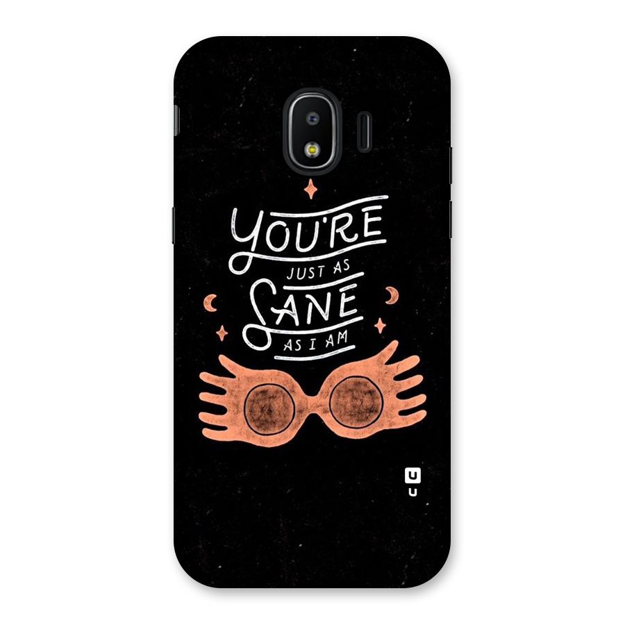 Sane As I Back Case for Galaxy J2 Pro 2018