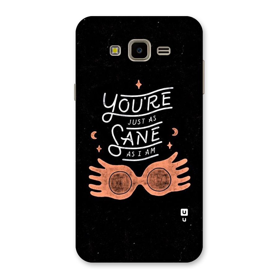 Sane As I Back Case for Galaxy J7 Nxt