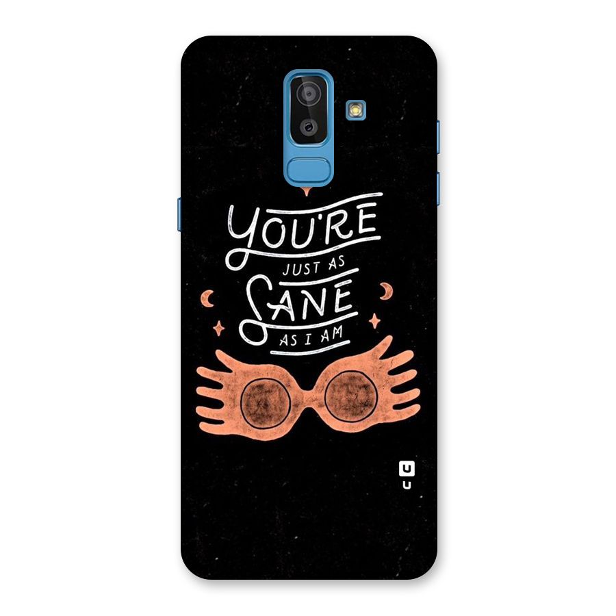 Sane As I Back Case for Galaxy J8