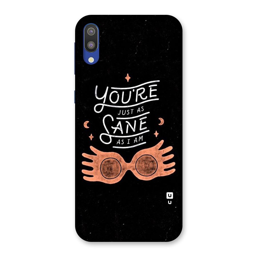 Sane As I Back Case for Galaxy M10