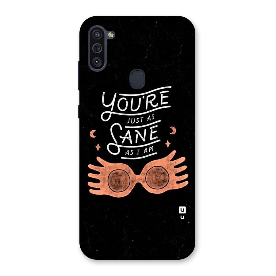 Sane As I Back Case for Galaxy M11