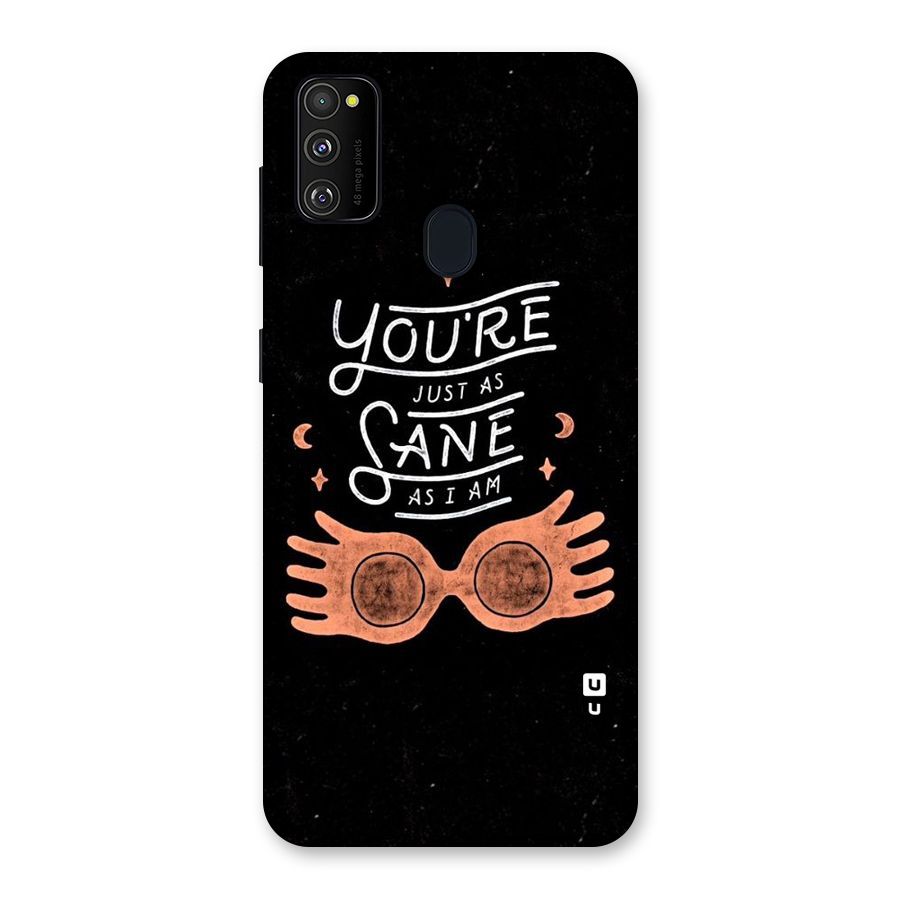 Sane As I Back Case for Galaxy M30s