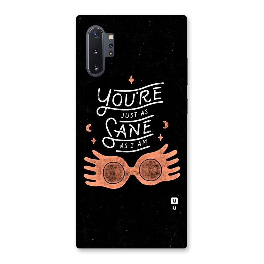 Sane As I Back Case for Galaxy Note 10 Plus