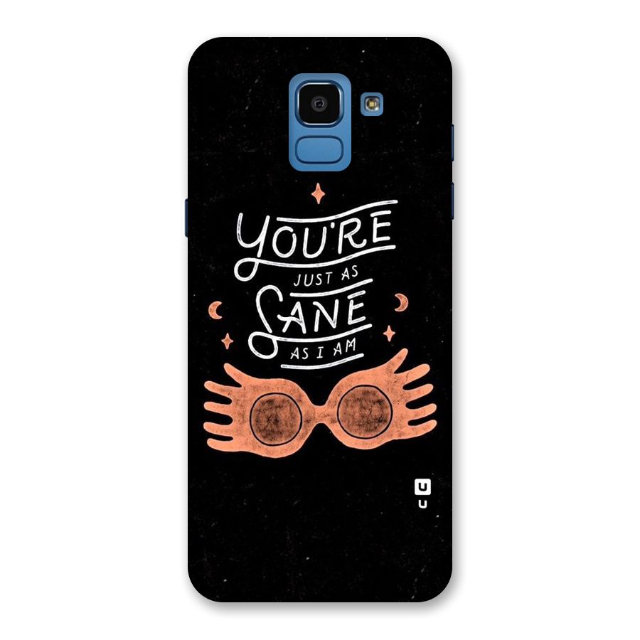 Sane As I Back Case for Galaxy On6