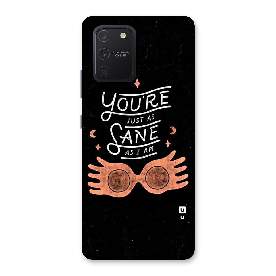 Sane As I Back Case for Galaxy S10 Lite