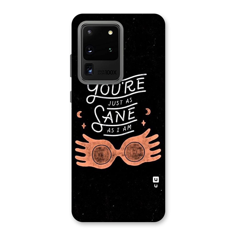 Sane As I Back Case for Galaxy S20 Ultra