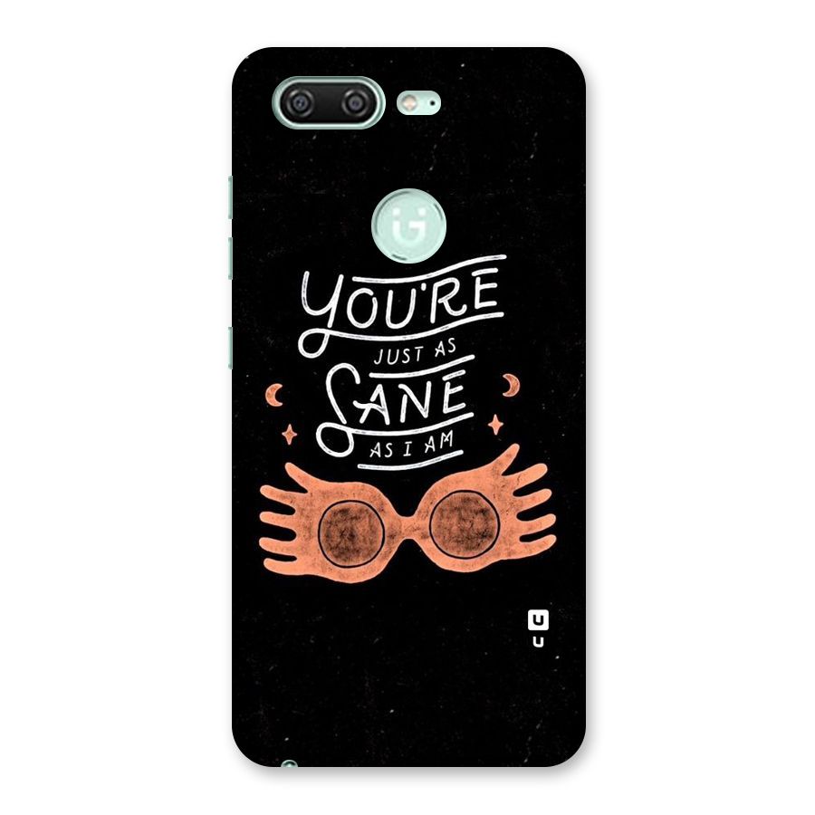 Sane As I Back Case for Gionee S10