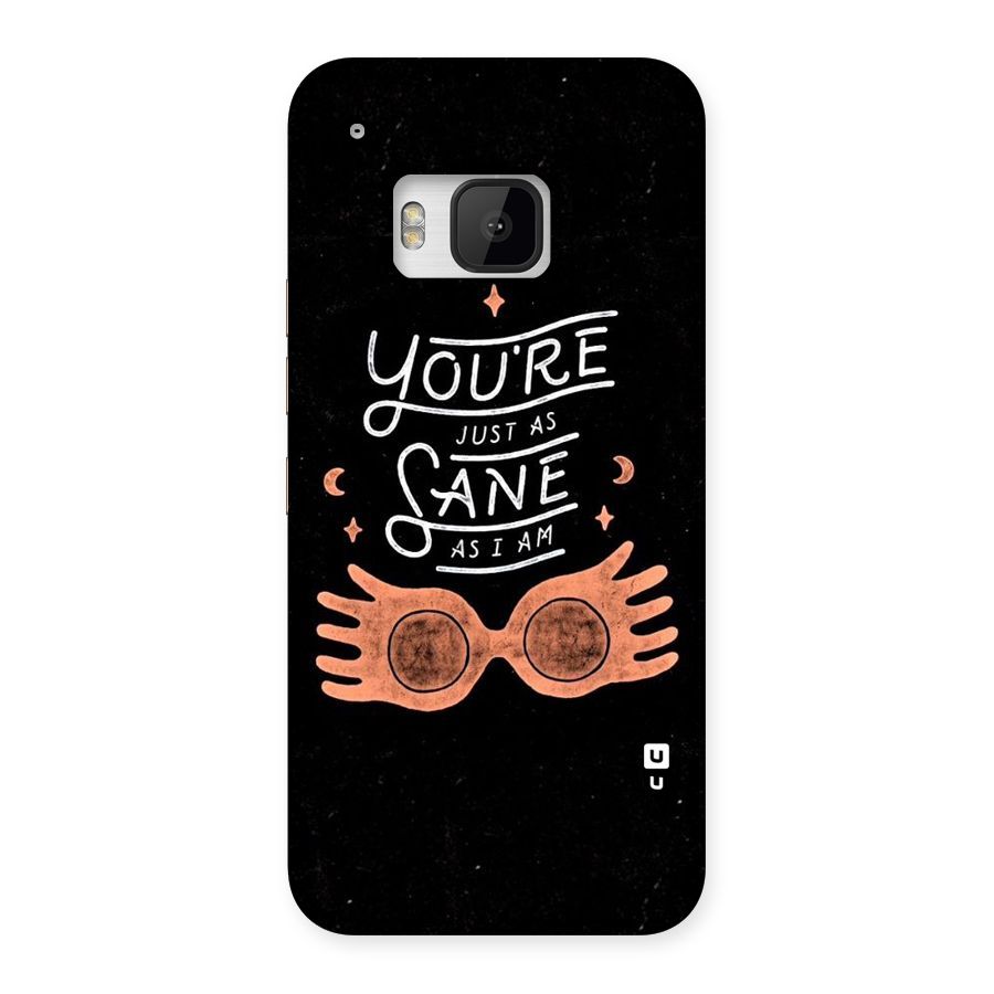 Sane As I Back Case for HTC One M9