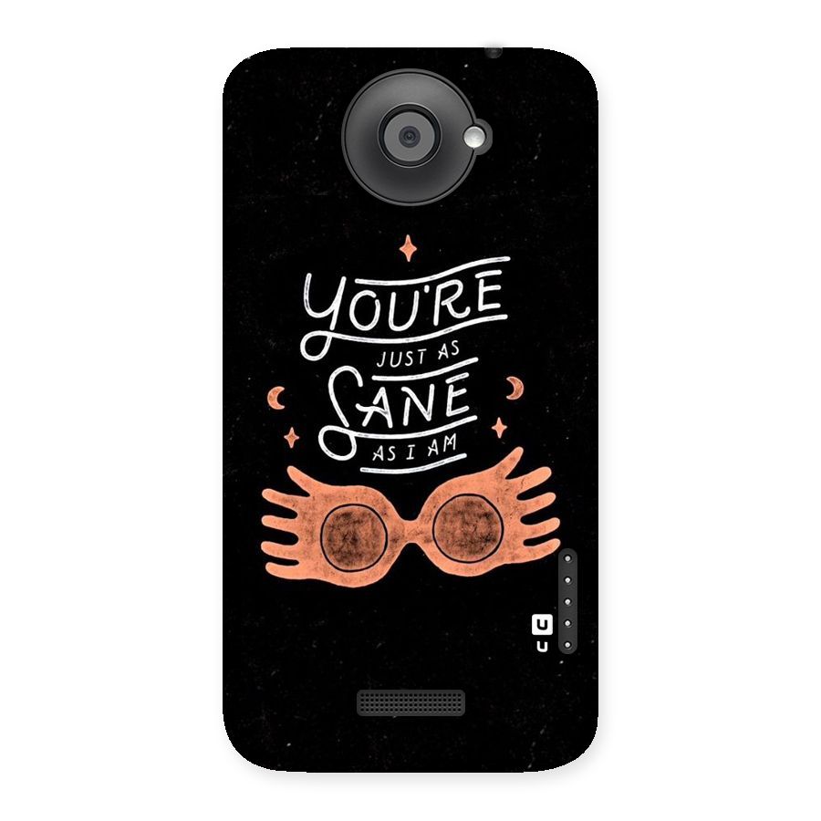 Sane As I Back Case for HTC One X