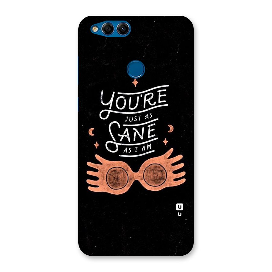 Sane As I Back Case for Honor 7X
