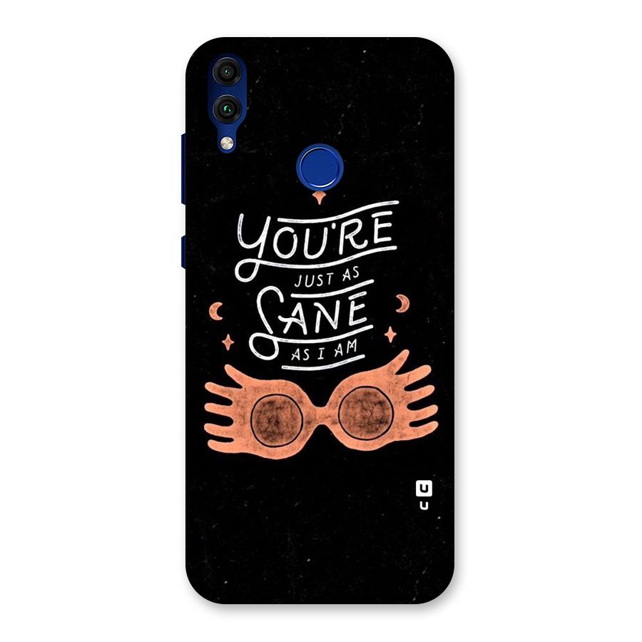 Sane As I Back Case for Honor 8C