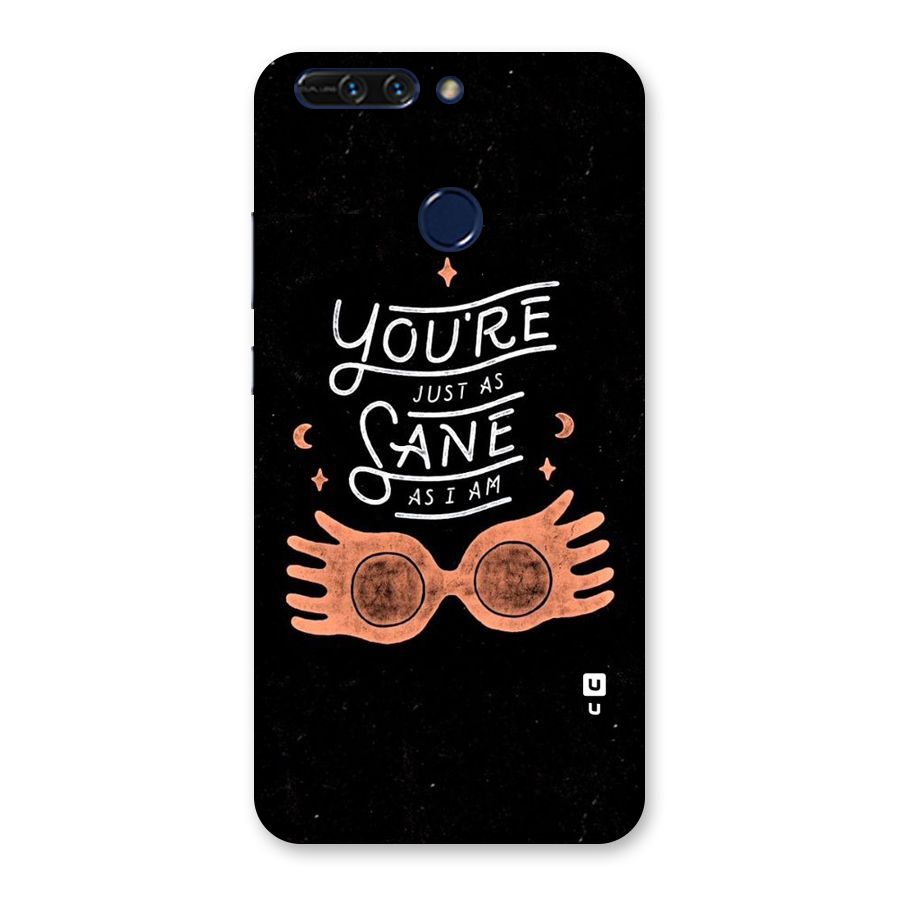 Sane As I Back Case for Honor 8 Pro