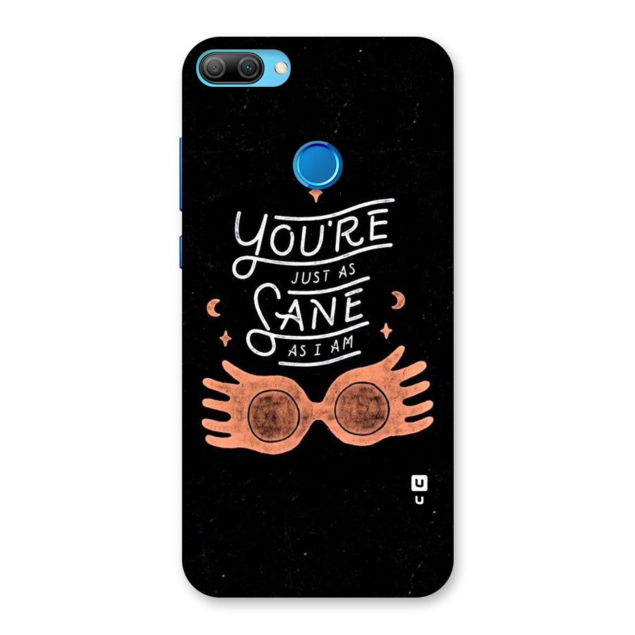 Sane As I Back Case for Honor 9N