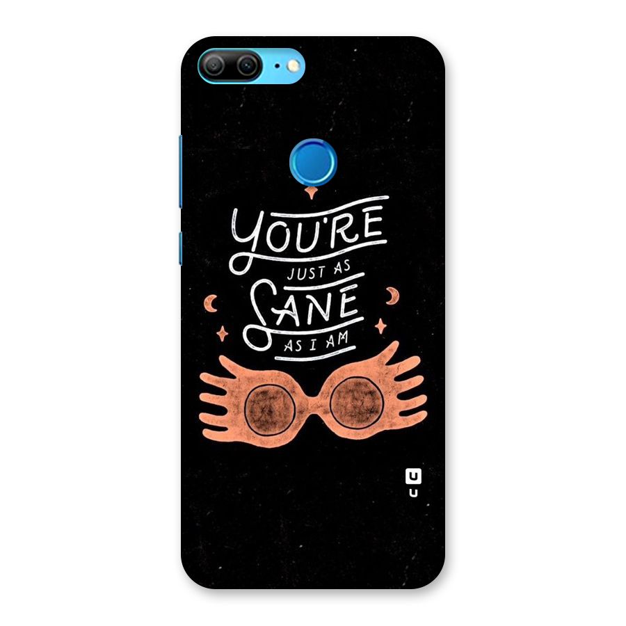 Sane As I Back Case for Honor 9 Lite