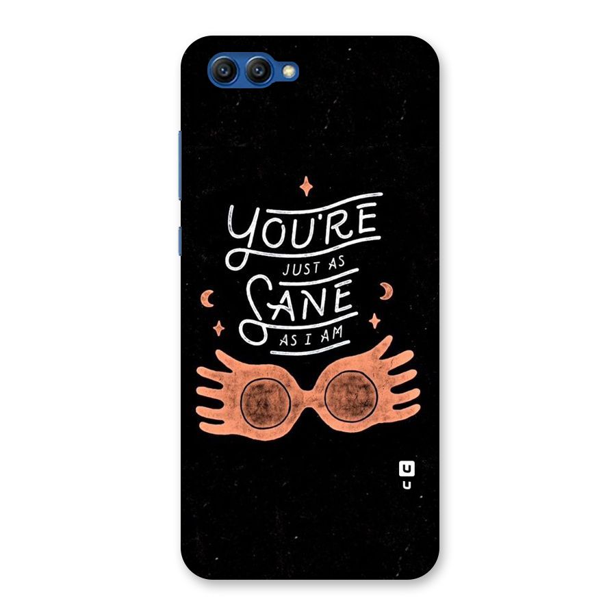 Sane As I Back Case for Honor View 10