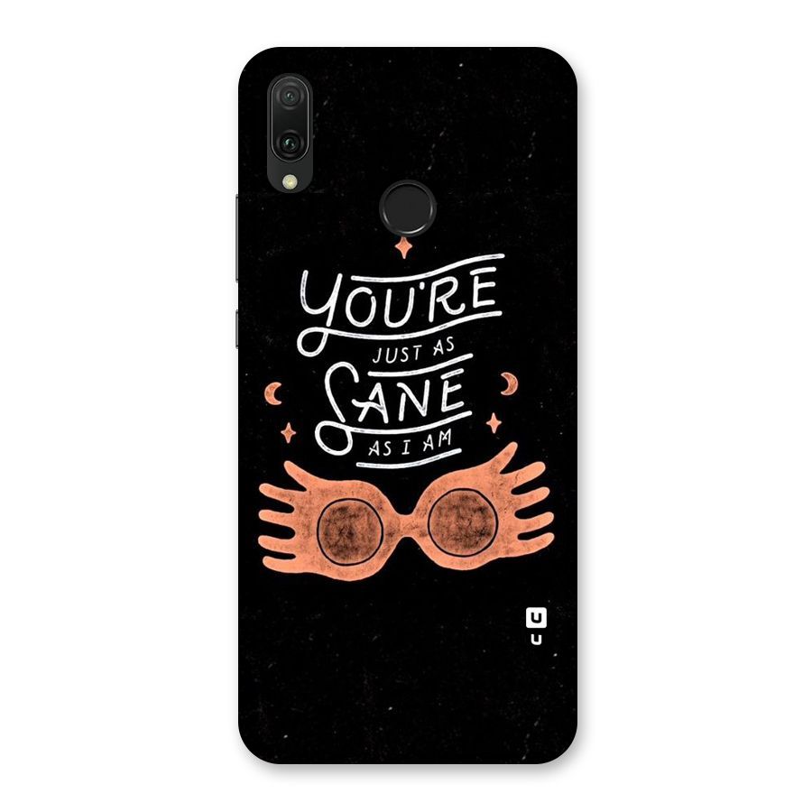 Sane As I Back Case for Huawei Y9 (2019)