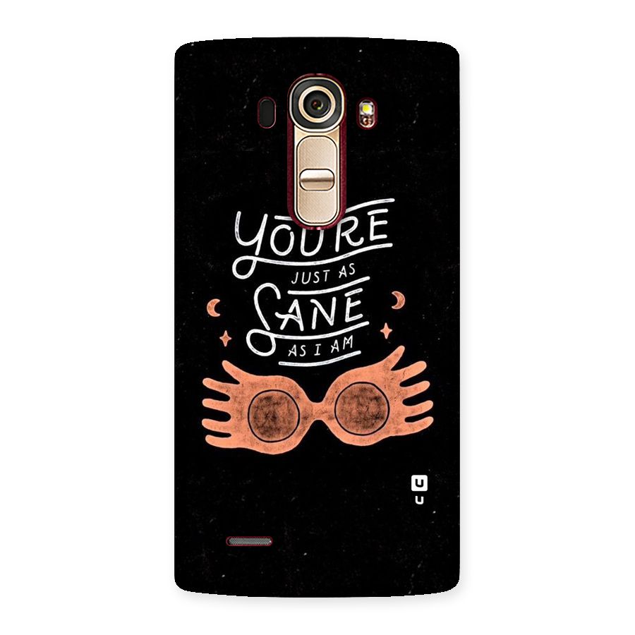 Sane As I Back Case for LG G4