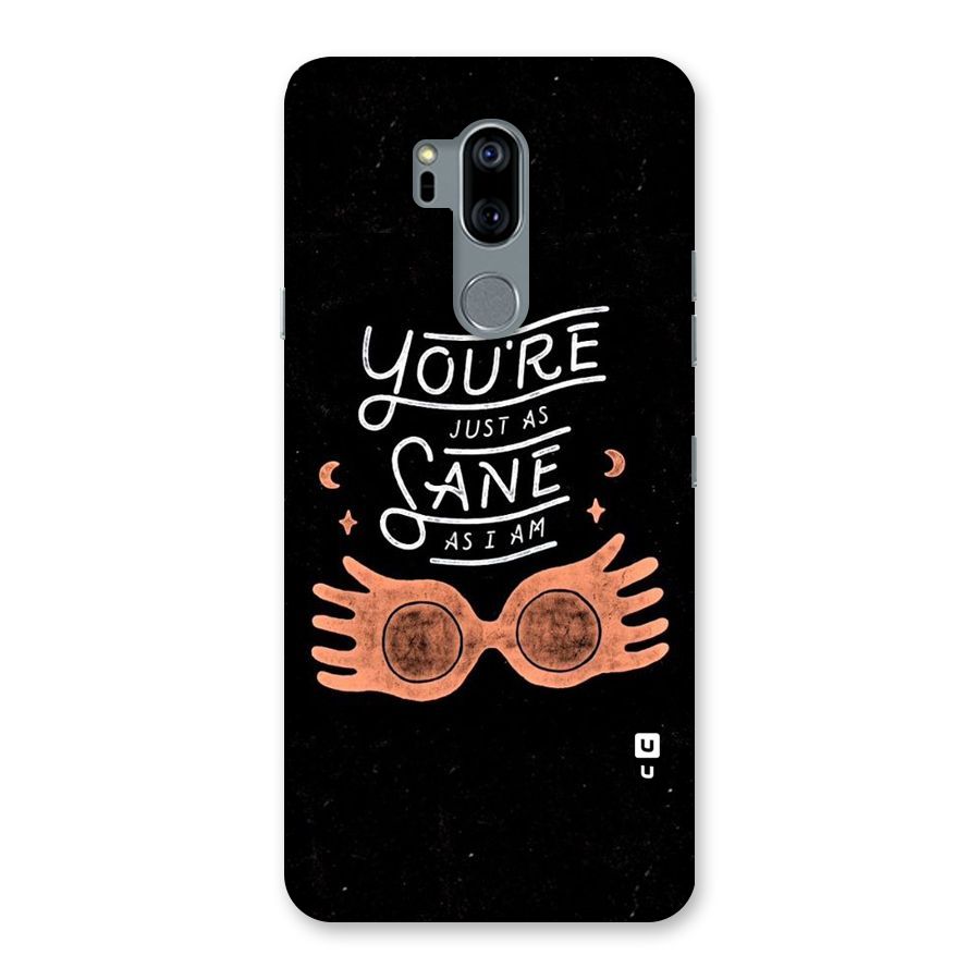 Sane As I Back Case for LG G7