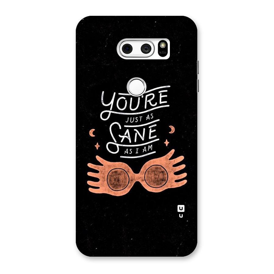 Sane As I Back Case for LG V30