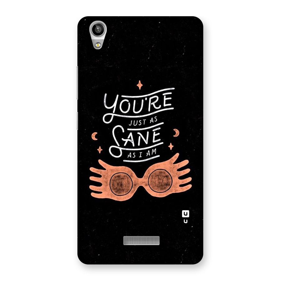 Sane As I Back Case for Lava-Pixel-V1