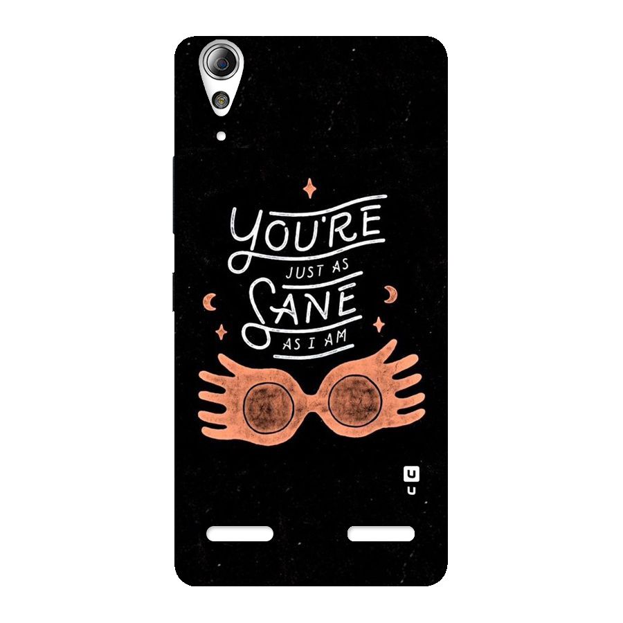 Sane As I Back Case for Lenovo A6000 Plus