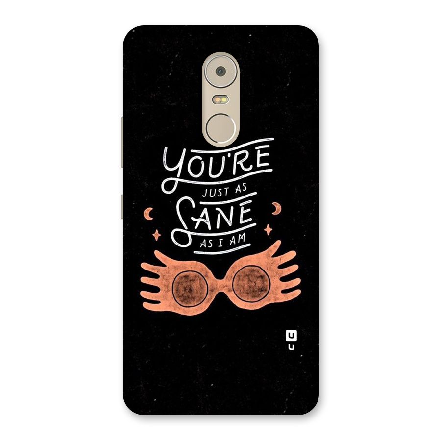 Sane As I Back Case for Lenovo K6 Note