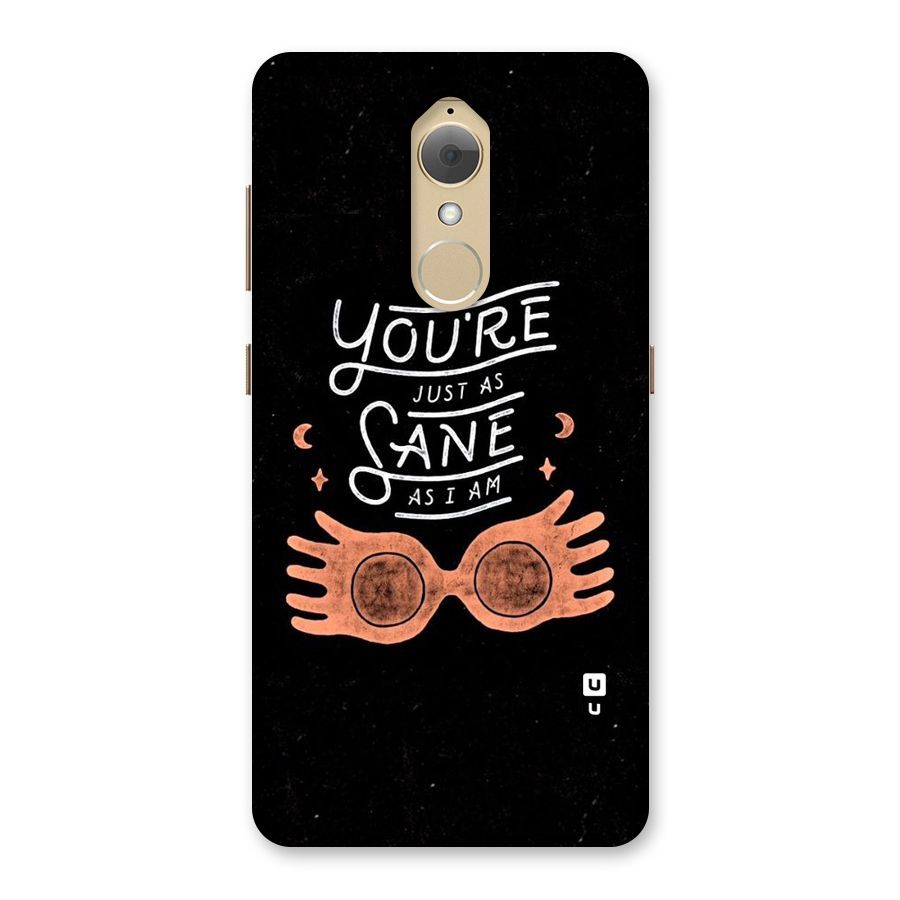Sane As I Back Case for Lenovo K8