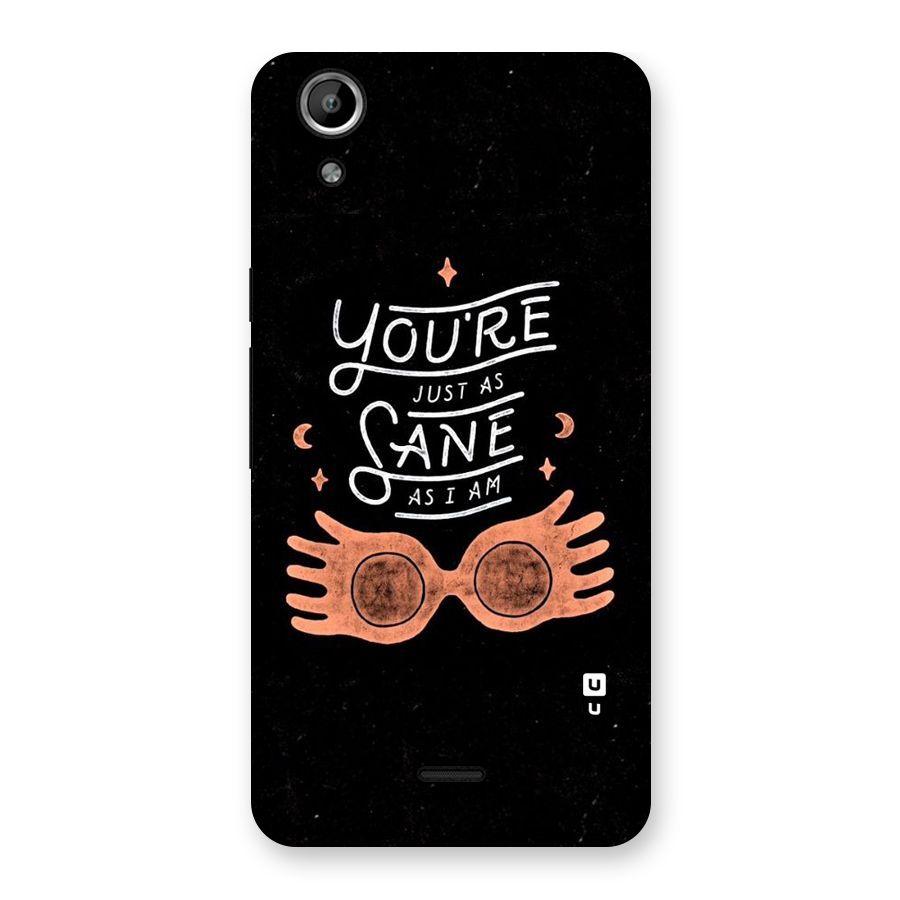 Sane As I Back Case for Micromax Canvas Selfie Lens Q345