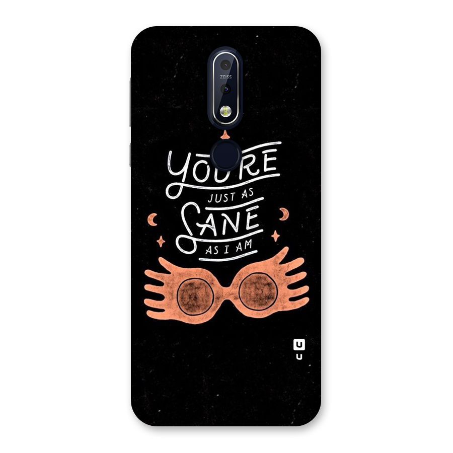 Sane As I Back Case for Nokia 7.1