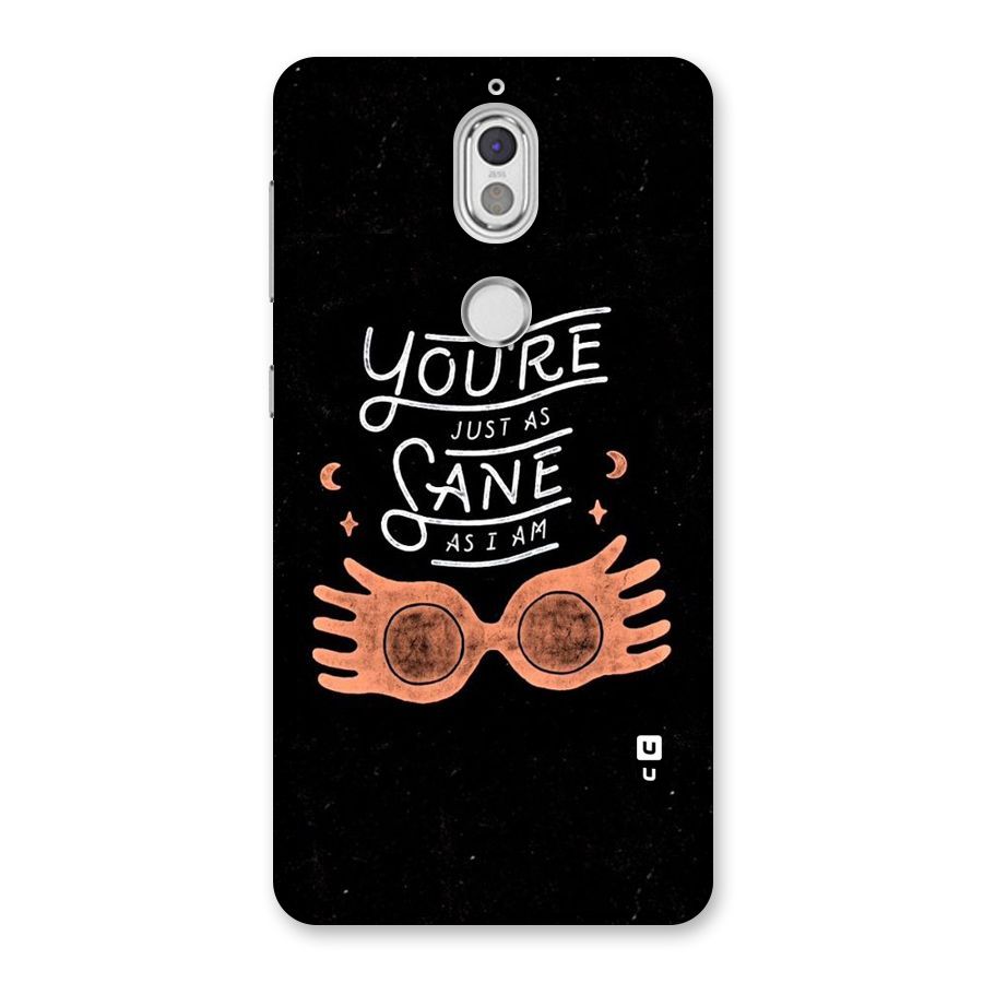 Sane As I Back Case for Nokia 7