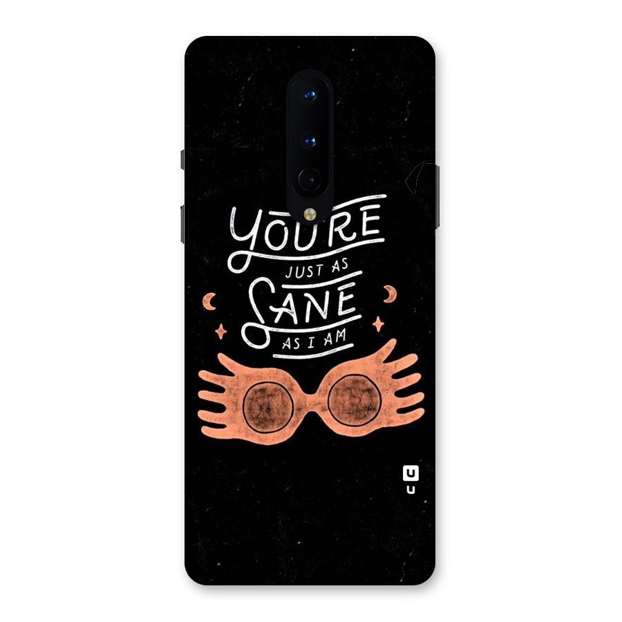 Sane As I Back Case for OnePlus 8