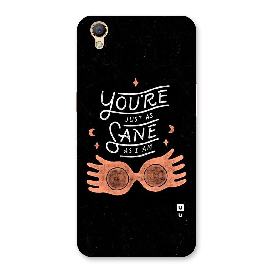 Sane As I Back Case for Oppo A37