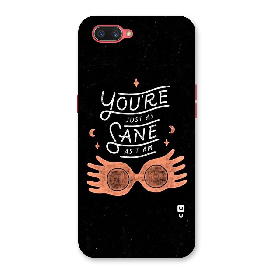 Sane As I Back Case for Oppo A3s