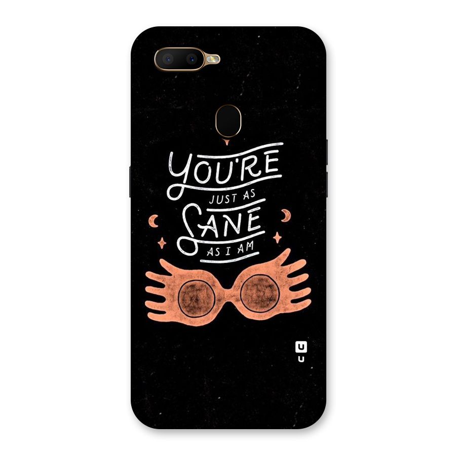 Sane As I Back Case for Oppo A5s