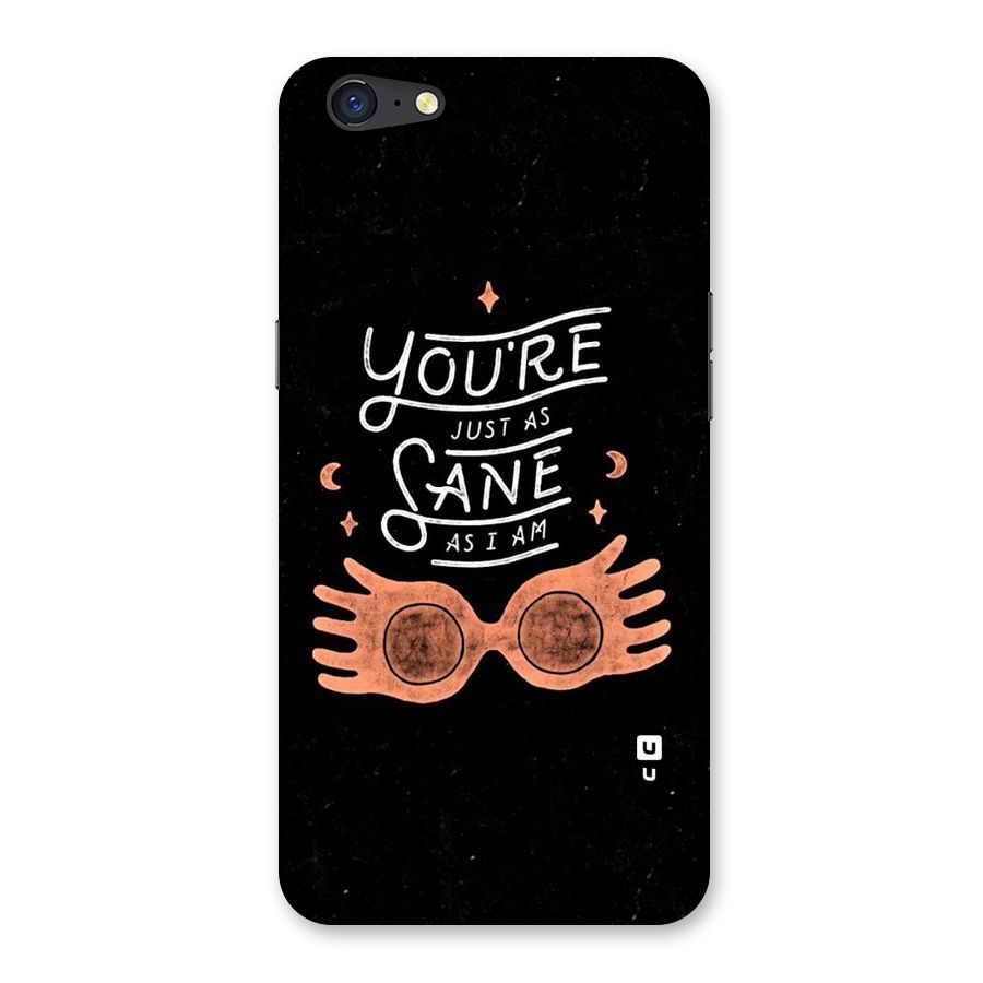 Sane As I Back Case for Oppo A71