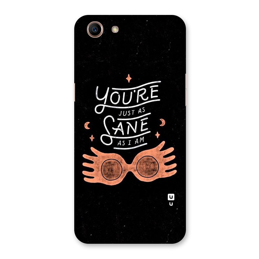 Sane As I Back Case for Oppo A83 (2018)
