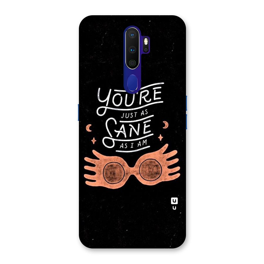 Sane As I Back Case for Oppo A9 (2020)